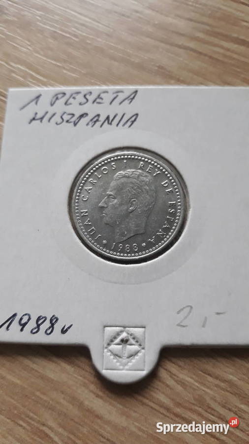 1 Peseta Hiszpania 1985198619871988 r
