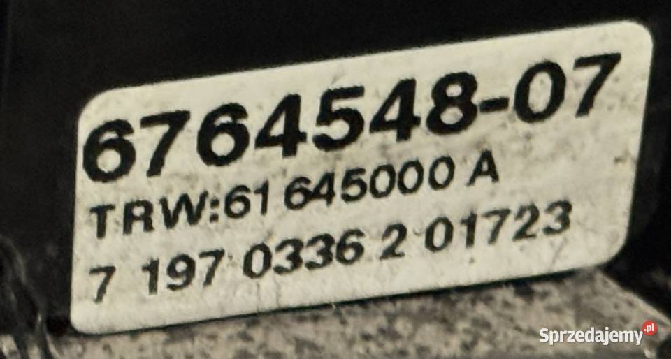 Kierownica Trójramienna Skórzana BMW E90 Bielawa