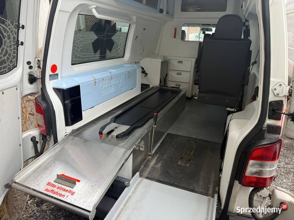 Vw Transporter T5 Ambulans Karetka Pogotowia Legnica sprzedam
