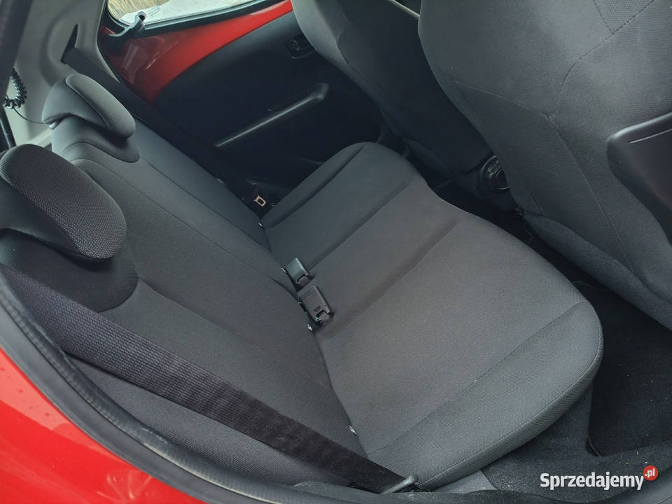 Toyota Aygo 10i 72 X Serwisowana VAT23 II 2014 światła do jazdy dziennej Mysłowice