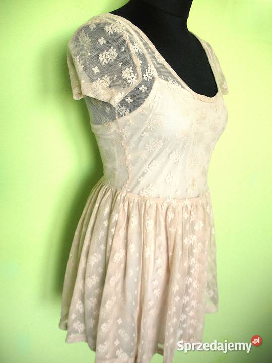 Sukienka z koronki 36 S biust 80 90 Siedlce