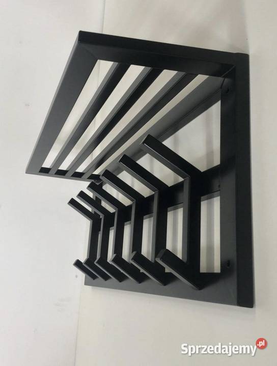 Metalowy wieszak LOFT na ubrania Wieszaki pomorskie Gdynia