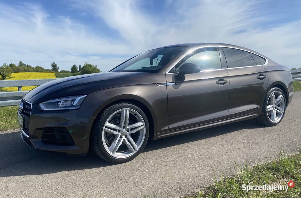 Audi A5 Sportback 20 TDI 2018 r Rok produkcji 2018 A5 Kraśnik