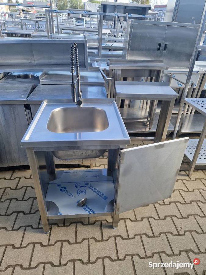 Zlew Gastronomiczny 1 Komorowy Z Drzwiami 606085 Ostrów Wielkopolski sprzedam