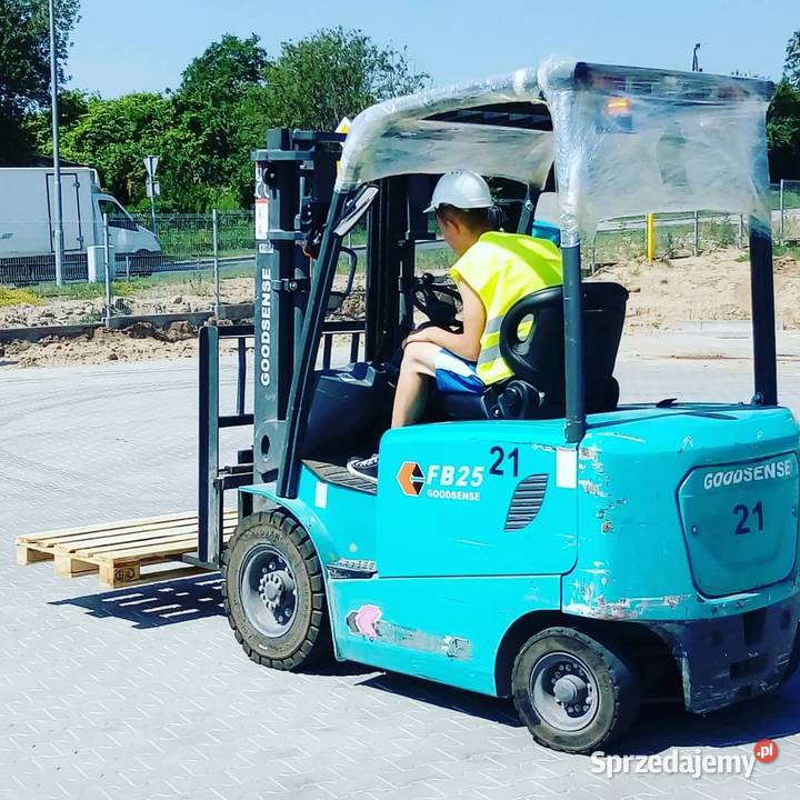 Kurs operatora wózków widłowych II WJO egzamin Wejherowo