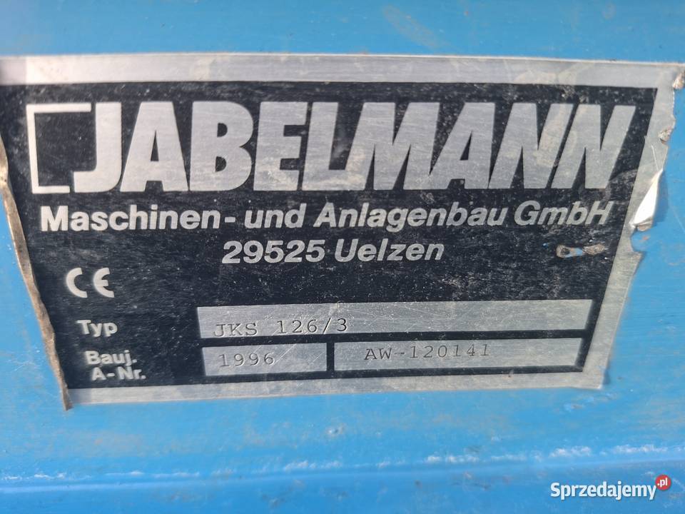 Sortownik do ziemniaków jabelmann nieuszkodzony Do ziemniaków i warzyw Busko-Zdrój