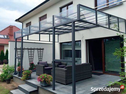 Zadaszenie aluminiowe tarasu na samochód CAŁA Nowy Sącz