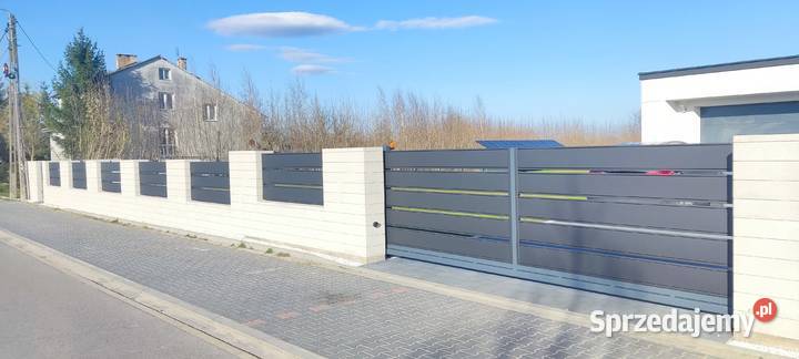 Ogrodzenia metalowe poziome montaż Panele mazowieckie Kazanów sprzedam