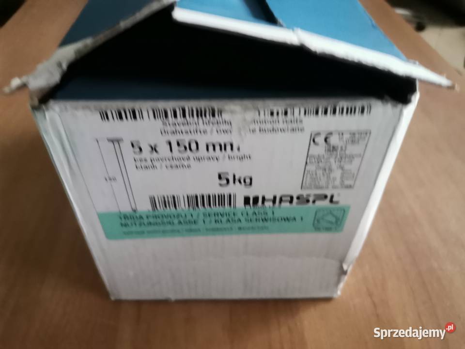 Gwoździe budowlane 5x150mm Białystok