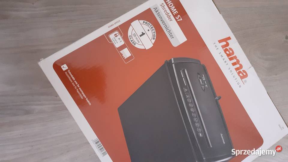 Niszczarka dokumentów hama S7 zachodniopomorskie Szczecin