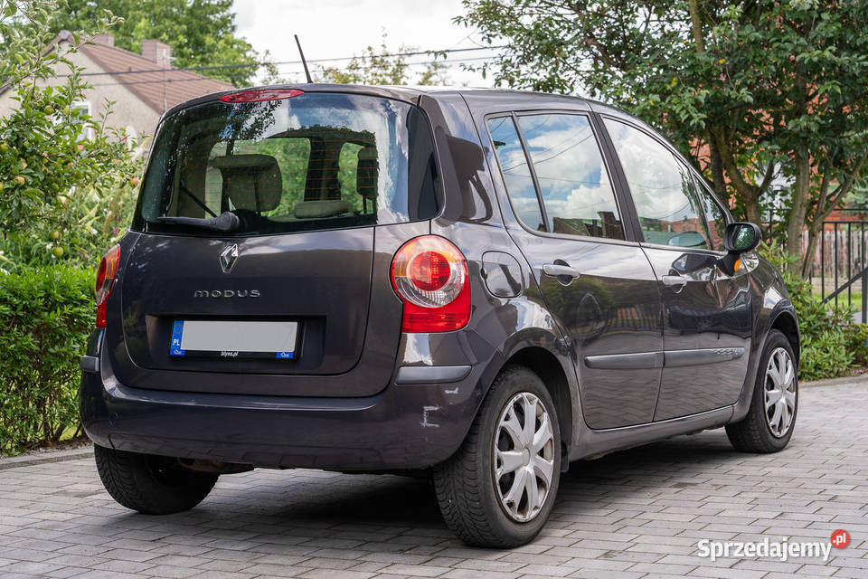 Renault Modus 16 16V 2005 r Benzyna benzyna Modus Chocianowice