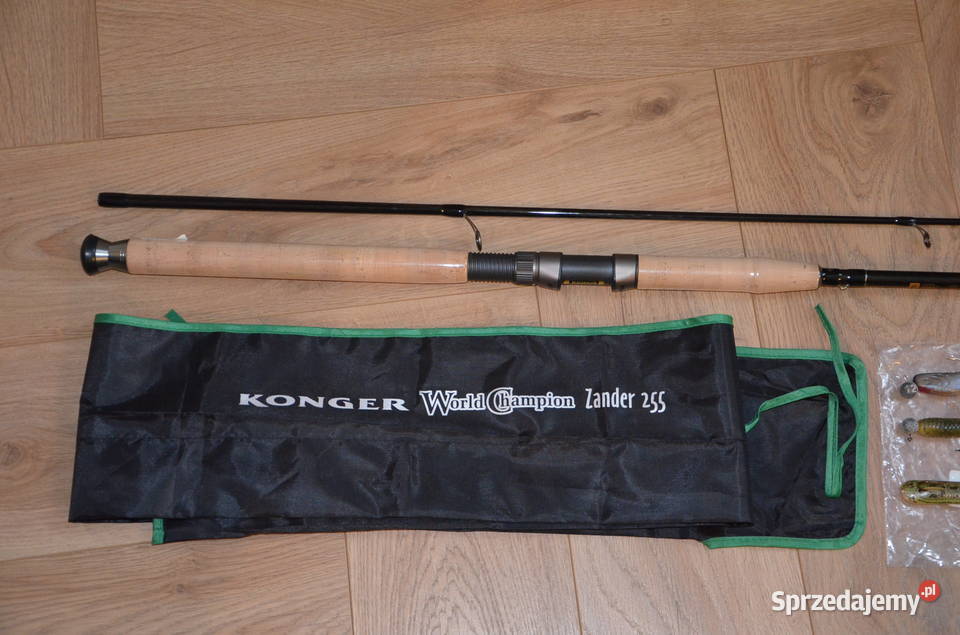 Wędka Spiningowa Nowa Konger Zander 255 728 gram Kielce