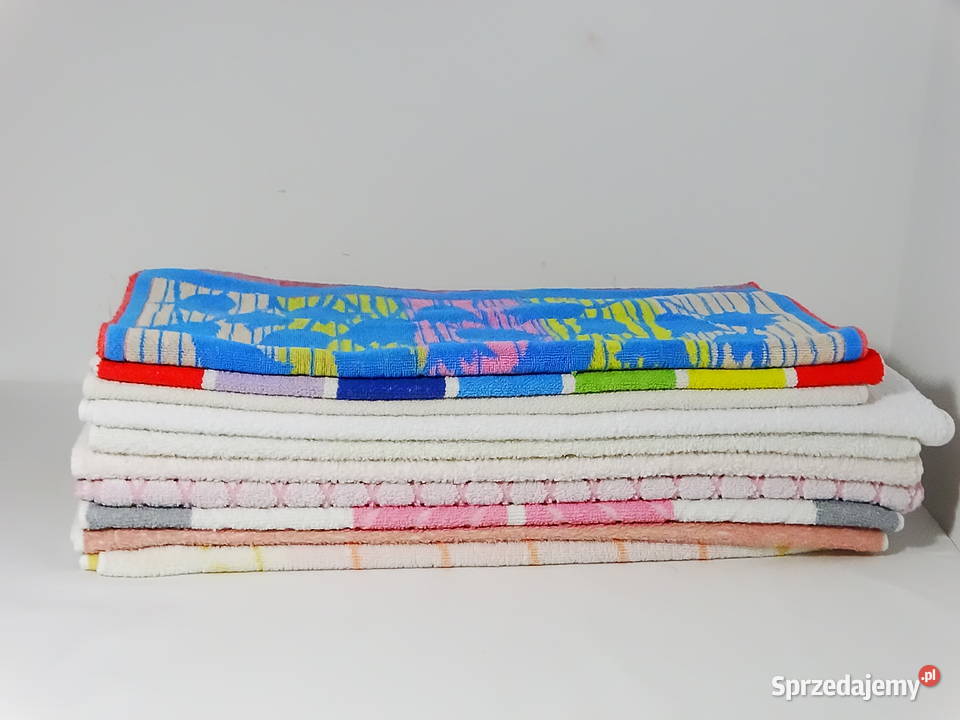 Ręczniki kąpielowe używane 130x60 10 wielokolorowy Biłgoraj