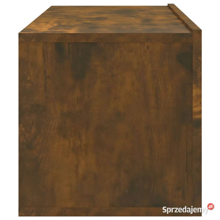 Ścienne szafki TV 2 przydymiony dąb 100x30x30