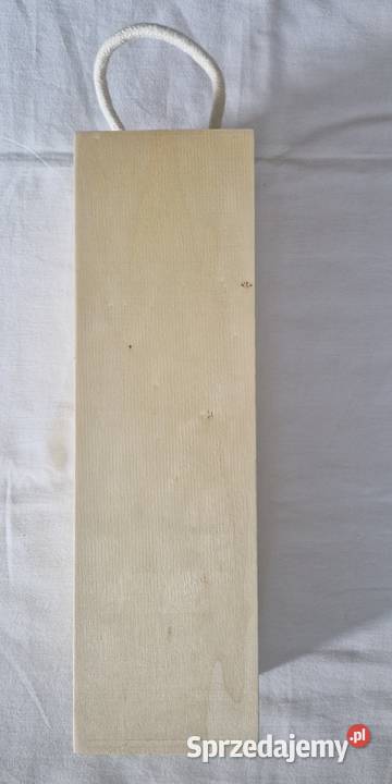Drewniana skrzynkapudełko na alkohol Warszawa sprzedam