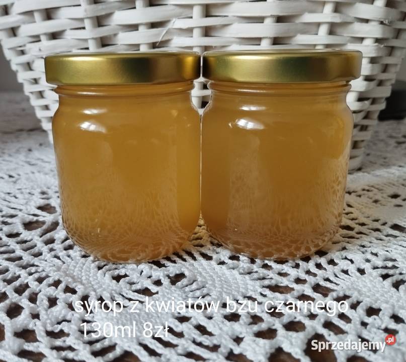 syrop z kwiatów bzu czarnego 200ml śląskie sprzedam