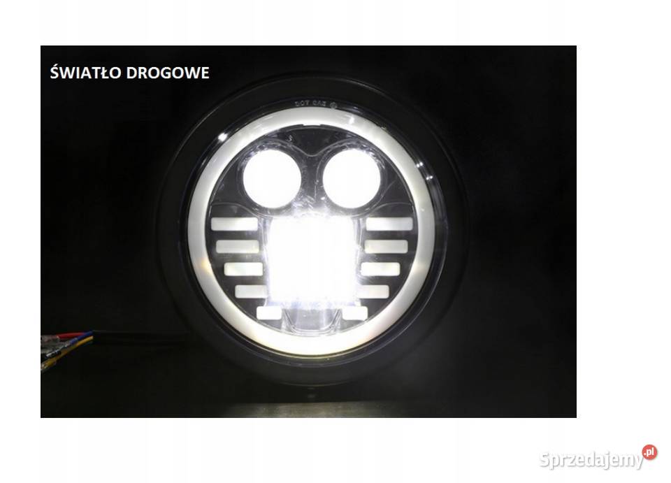 REFLEKTOR LAMPA DO MOTOCYKLA LED Z śląskie Sosnowiec