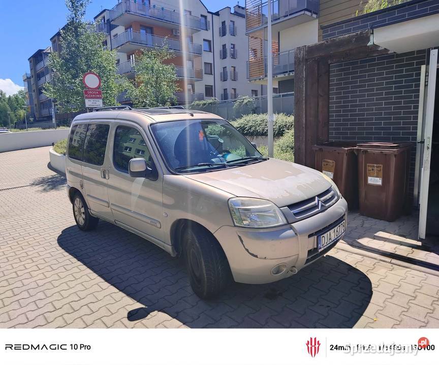Citron Berlingo 19D 69 gruz roboczy ale jeździ 69KM Berlingo Wrocław