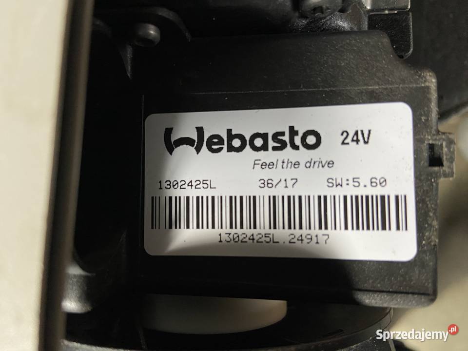 Sterowanie Blok Control Webasto 24V Air Top 2000 ciężarowe Pozostałe Maszewo