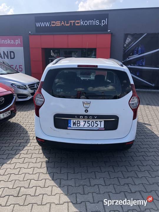 Dacia Lodgy 16 benzyna GAZ Rok produkcji 2019 sprzedam