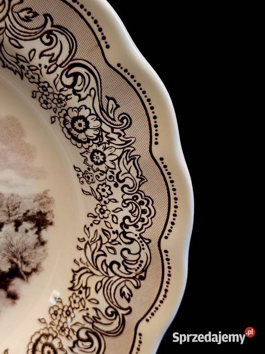 Talerz głęboki włoski Swiss Landscape Chełm