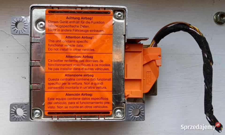 BMW E36 sensor sterownik airbag poduszek śląskie