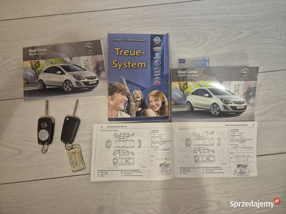 Opel Corsa wersja SateliteModel 201212 Benzyna