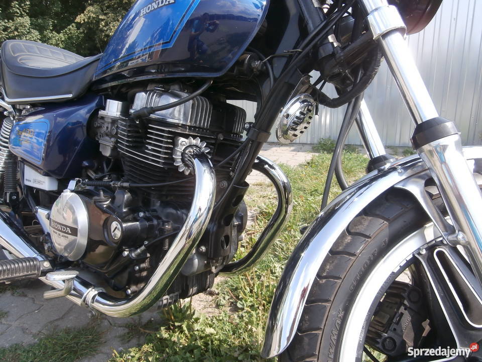 honda 400 Custom niebieski Honda kujawsko-pomorskie