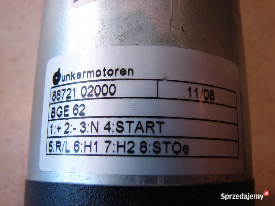 Motoreduktor silnik 24V DC do CNC przekładnia Starogard Gdański sprzedam