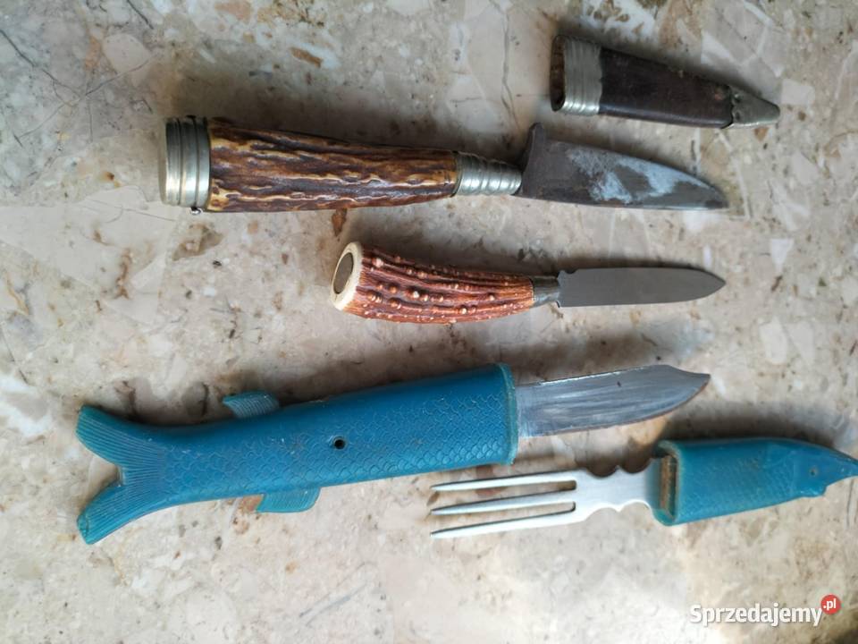 Kolekcjionerskie noże scyzoryki myśliwskie Sosnowiec