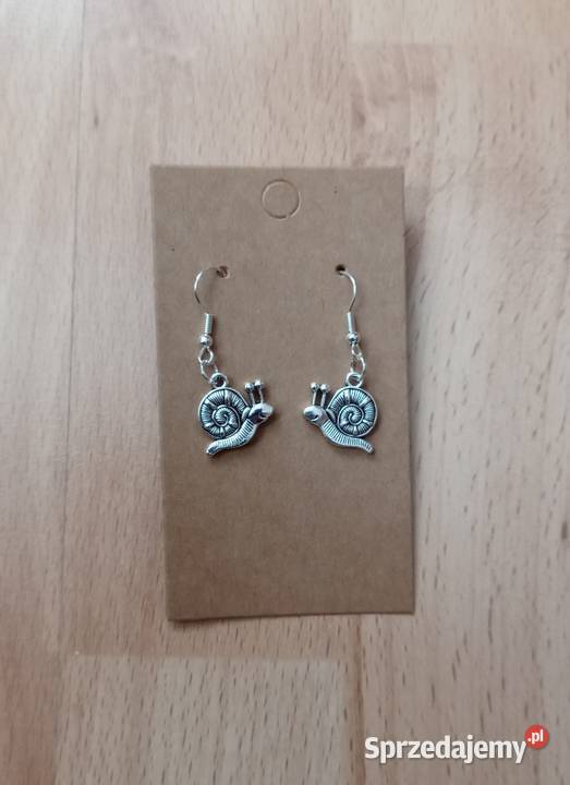 Kolczyki Ślimaki handmade Sosnowiec