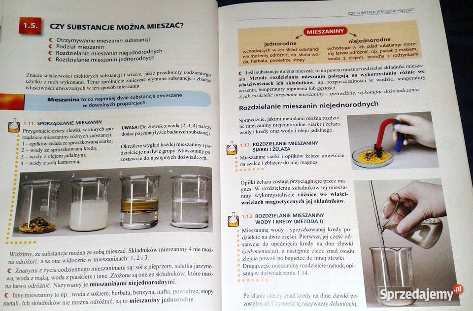 Ciekawa chemia Cz 1 Podręcznik Hanna Gulińska miękka lubelskie