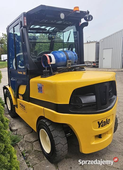 Wózek widłowy YALE GLP45VX6 45T LPG 2020 TRIPLEX Yale sprzedam