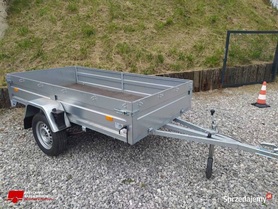 Spawana z profili przyczepa lekka Fracht wym towarowe lubelskie Lublin sprzedam