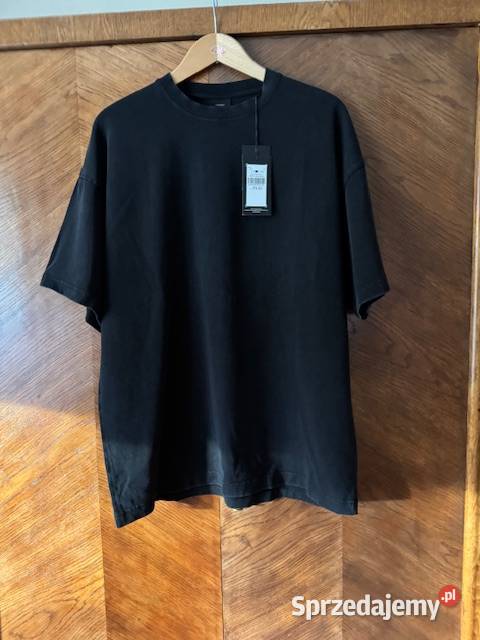 Koszulka męska Carry L Tshirt czarny z krótkim Odzież codzienna