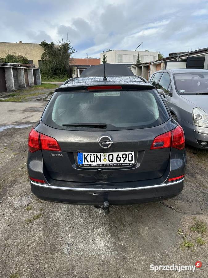 Opel Astra J 14 turbo kombi Astra Kołobrzeg
