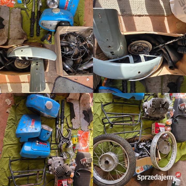 MZ TS 150 dużo części 143cm3 Szczecin