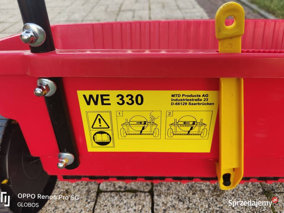 Siewnik Wolf Garten WE330 z regulacją 2522 Lubin