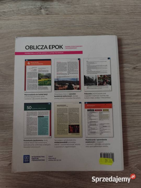 Oblicza epok 21 język polski Podręczniki Włodawa