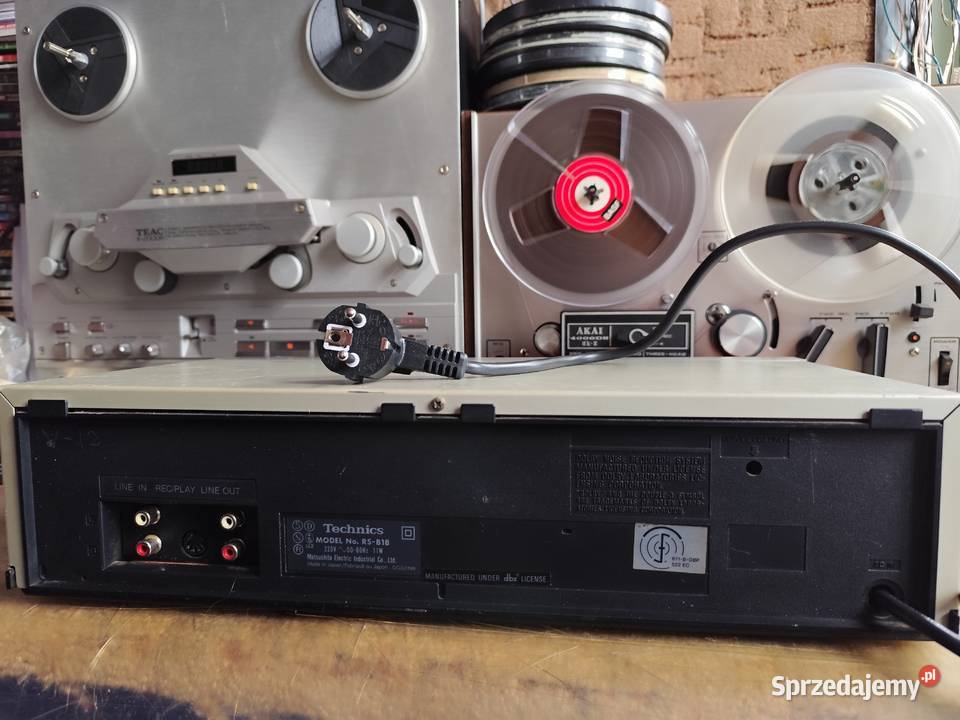 deck kasetowy Technics RSB 18 dbx Mosty