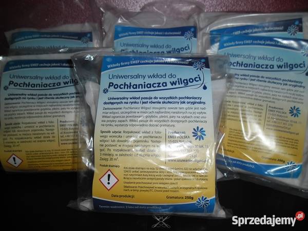 Oryginalny Pochłaniacz Wilgoci EMEF 11 wkładów Pozostałe podlaskie Białystok sprzedam
