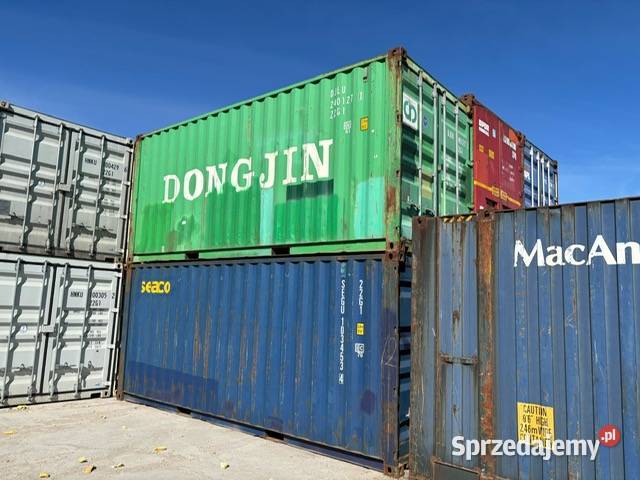 Kontener morski magazynowy budowlany 20DVDC Magazynowanie Szczecinek sprzedam