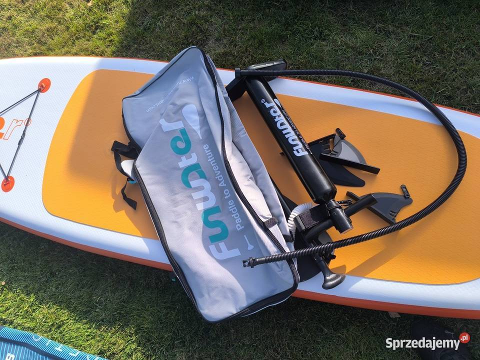 Nowa deska SUP FunWater pompowana kompletny lubuskie Szprotawa sprzedam