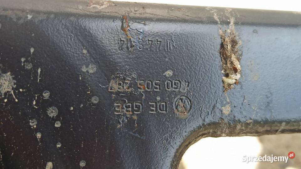 AUDI A6 C7 ZAWIESZENIE BELKA TYŁ 4G0505235P Wzmocnienia, belki i wsporniki
