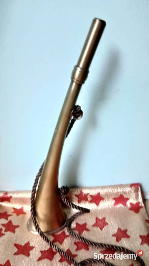 Stare mosiężne trąbki Sygnałowa