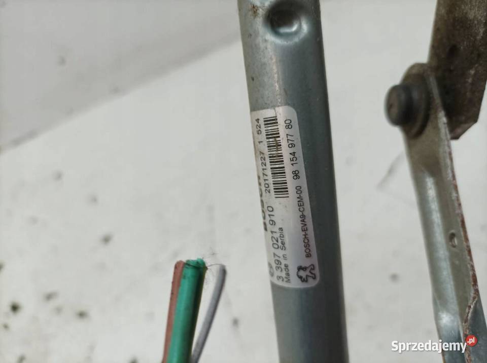 MECHANIZM WYCIERACZEK PRZÓD EU 0390241589 Rok produkcji 2018 sprzedam