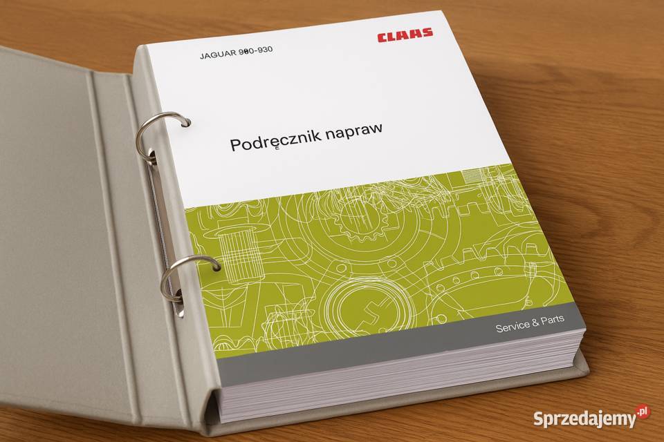 INSTRUKCJA NAPRAW CLAAS JAGUAR 930980 1372