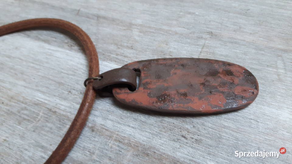 Naszyjnik ceramiczny ręcznie wykonany mazowieckie