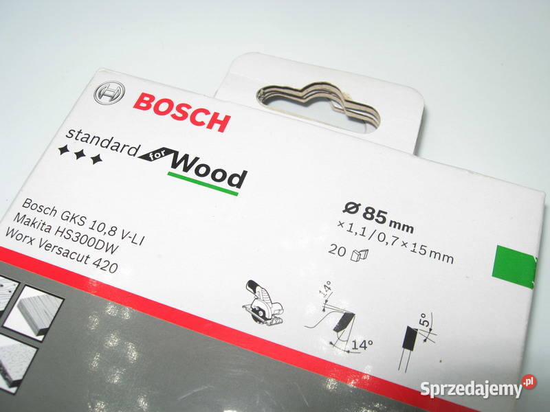 Tarcza do drewna Bosch GKS 108 Vli 85 x 15mm Rzeszów