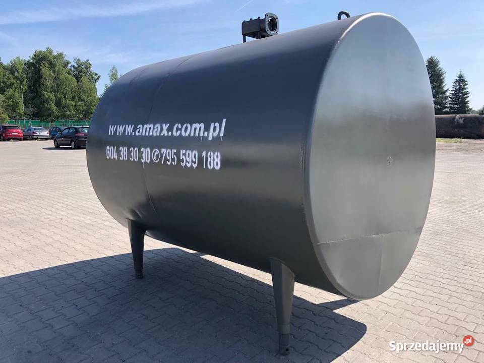 zbiornik nierdzewny 10000 dwupłaszczowy z sprzedam